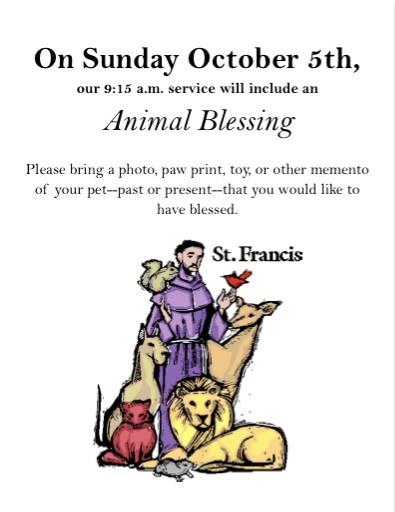 animal blessing