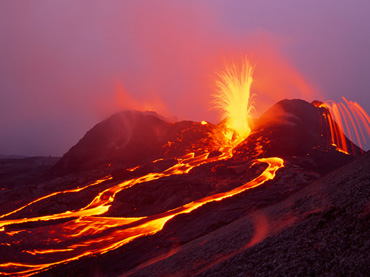 Kilauea-Volcano-Erupts